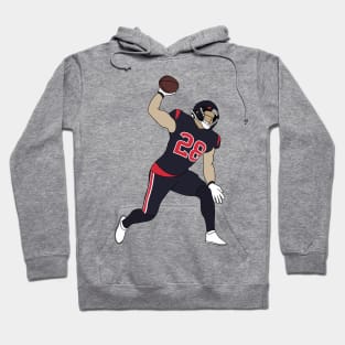 RB the number 28 Hoodie